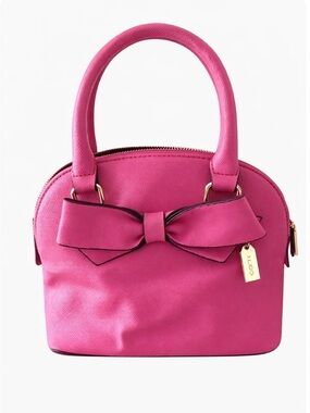 Aldo Pink Bow Dome Satchel